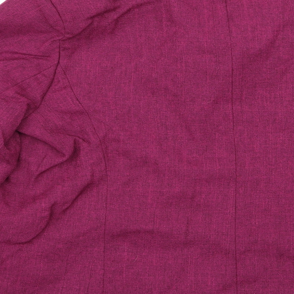 Special Collection Womens Purple   Jacket Blazer Size 18