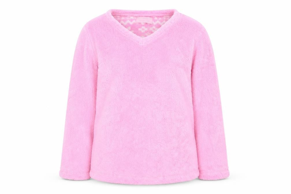 Primark Girls Pink Solid  Top Pyjama Top Size 7-8 Years
