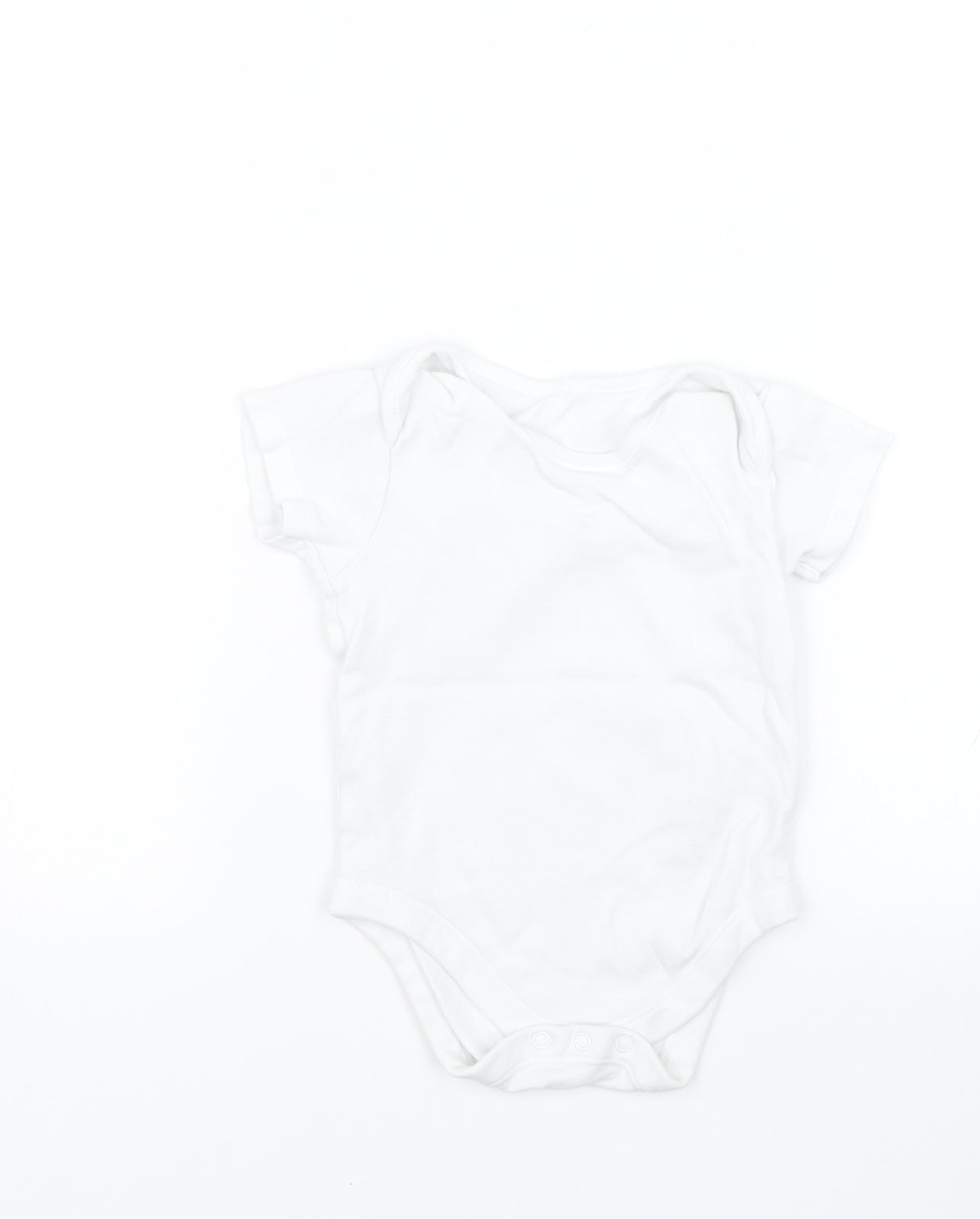 Nutmeg Baby White   Babygrow One-Piece Size 18-24 Months