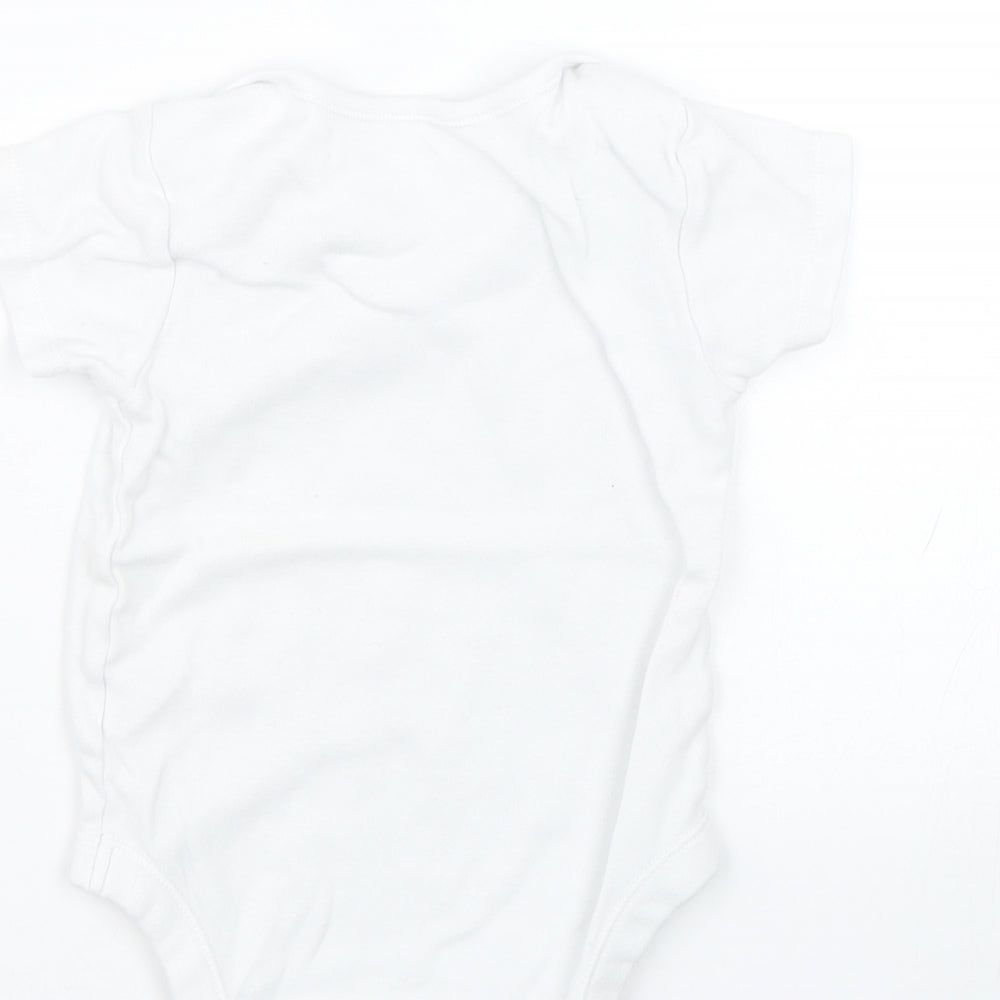 Nutmeg Baby White   Babygrow One-Piece Size 18-24 Months