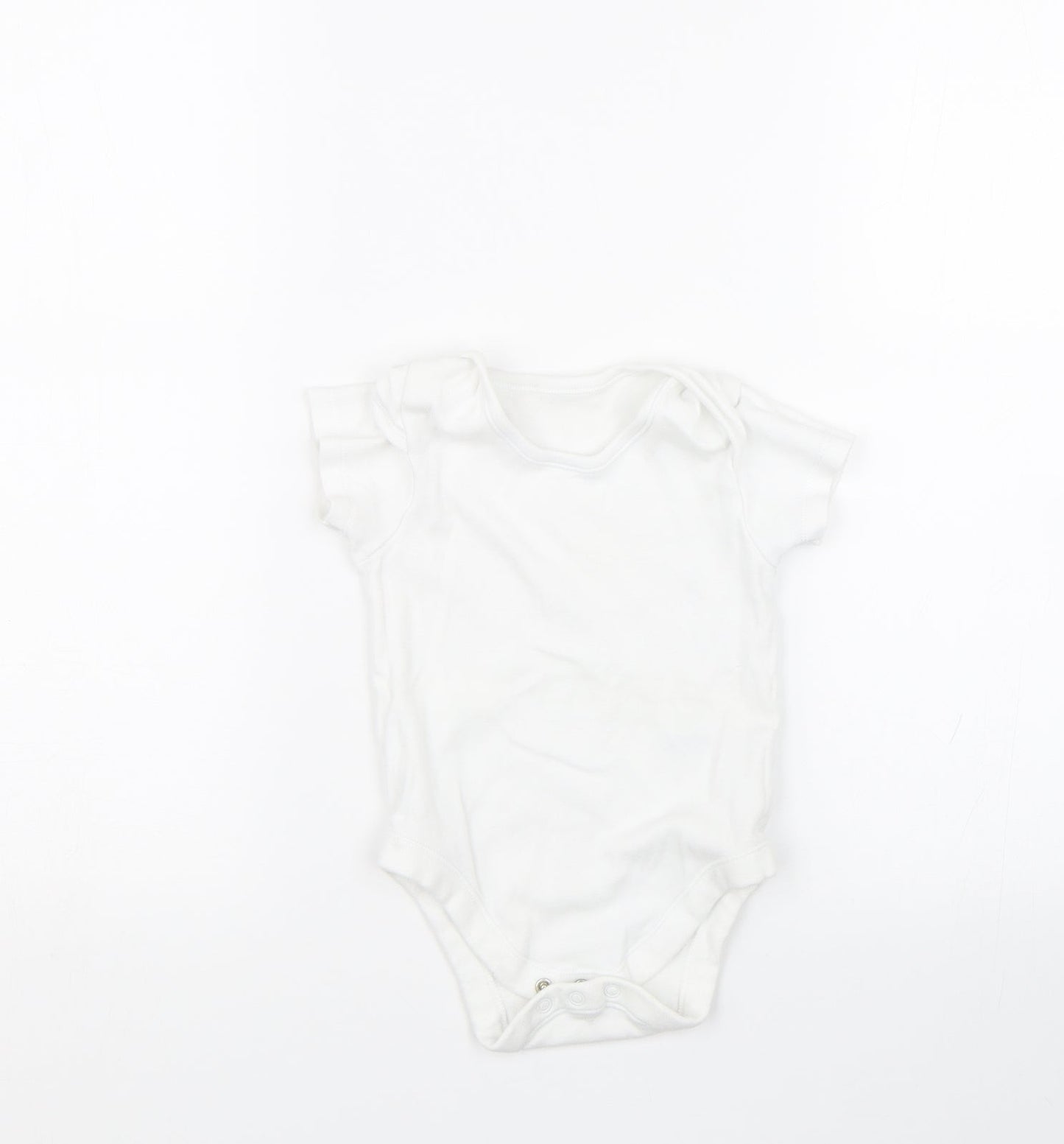 Nutmeg Baby White   Babygrow One-Piece Size 18-24 Months