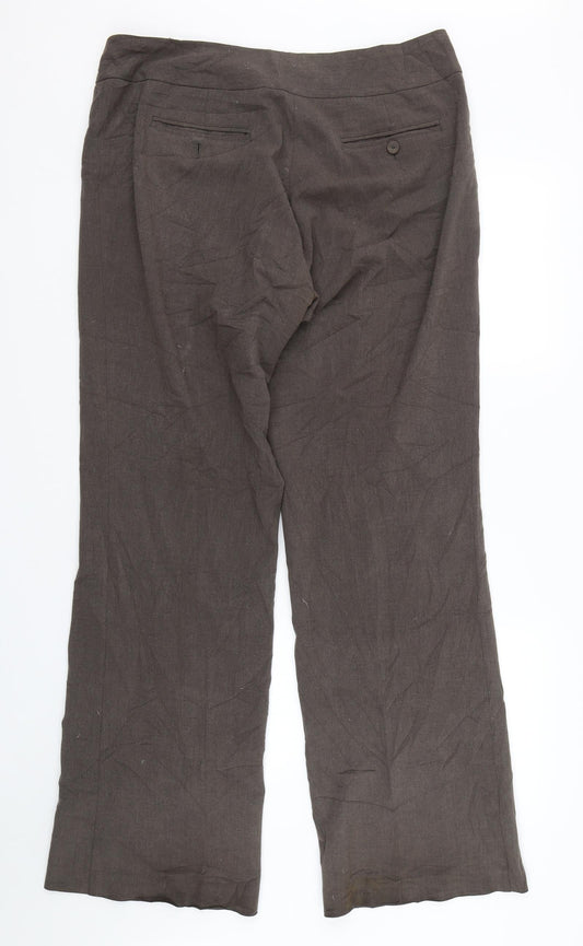 Sandwich Womens Brown   Trousers  Size 12 L29 in