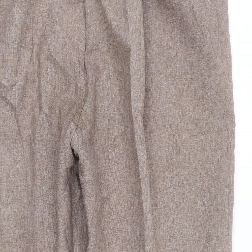 Preworn Womens Brown   Trousers  Size 18 L27.5 in