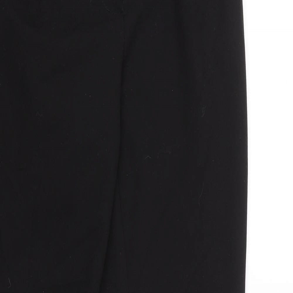 NEXT Womens Black   Trousers  Size 10 L27 in