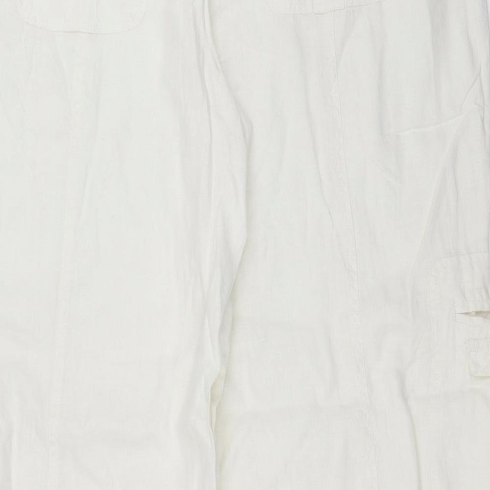 Cherokee Womens White   Trousers  Size 42 in L30 in