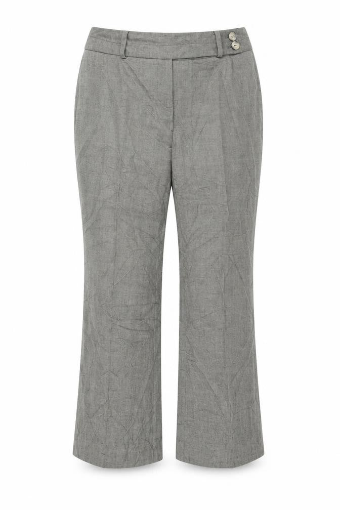 NEXT Mens Beige Geometric  Trousers  Size 16 L28 in