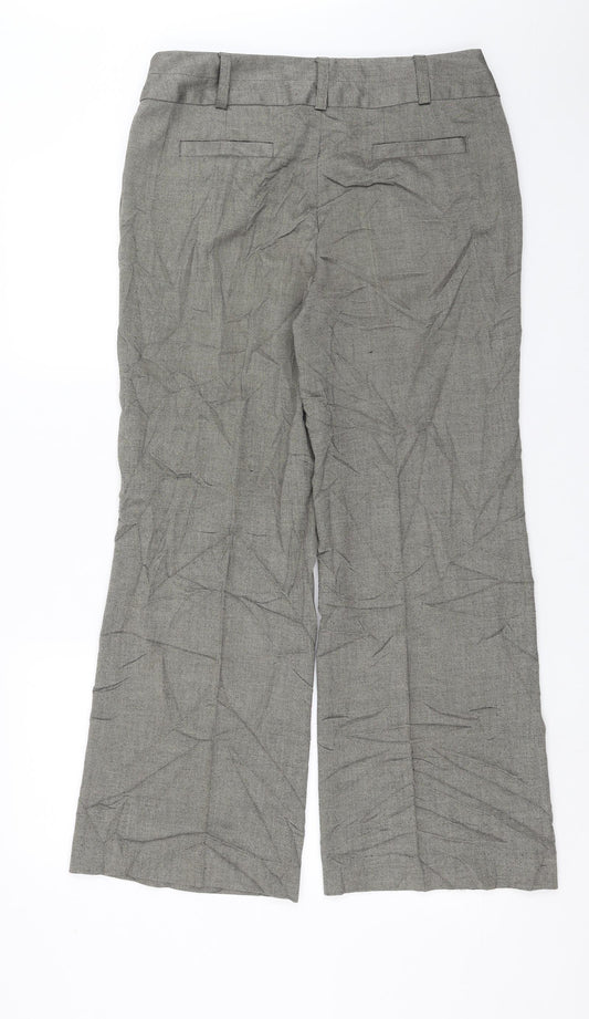 NEXT Mens Beige Geometric  Trousers  Size 16 L28 in