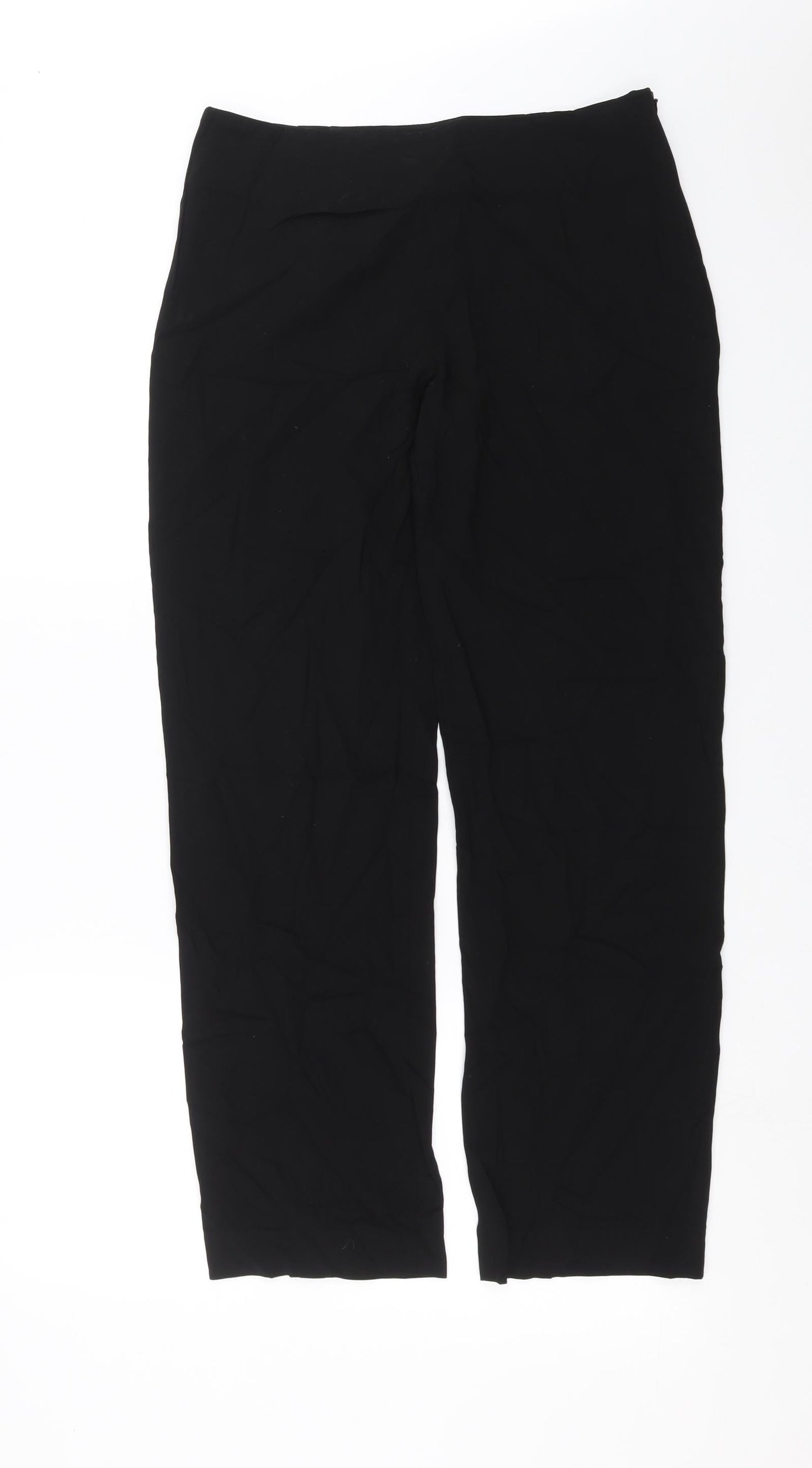 Kaliko Womens Black   Trousers  Size 10 L28 in