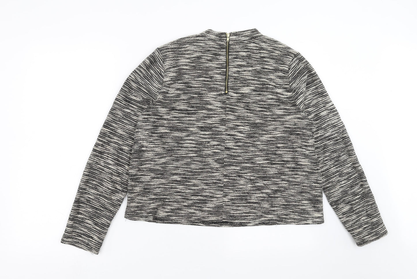 H&M Womens Black   Pullover Jumper Size L