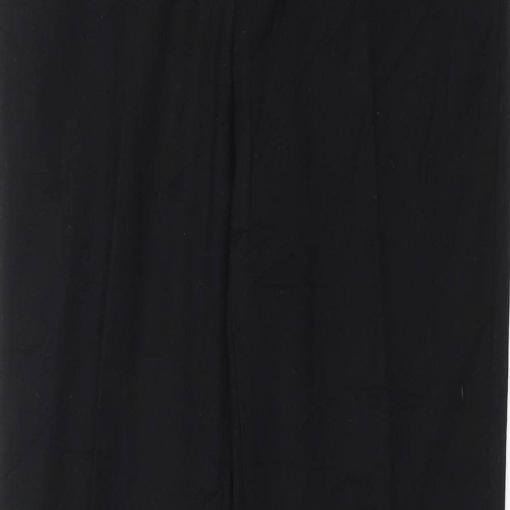 Preworn Womens Black   Trousers  Size 30 in L29 in