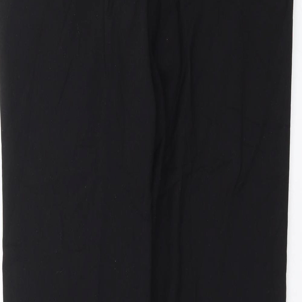 Preworn Womens Black   Trousers  Size 30 in L29 in
