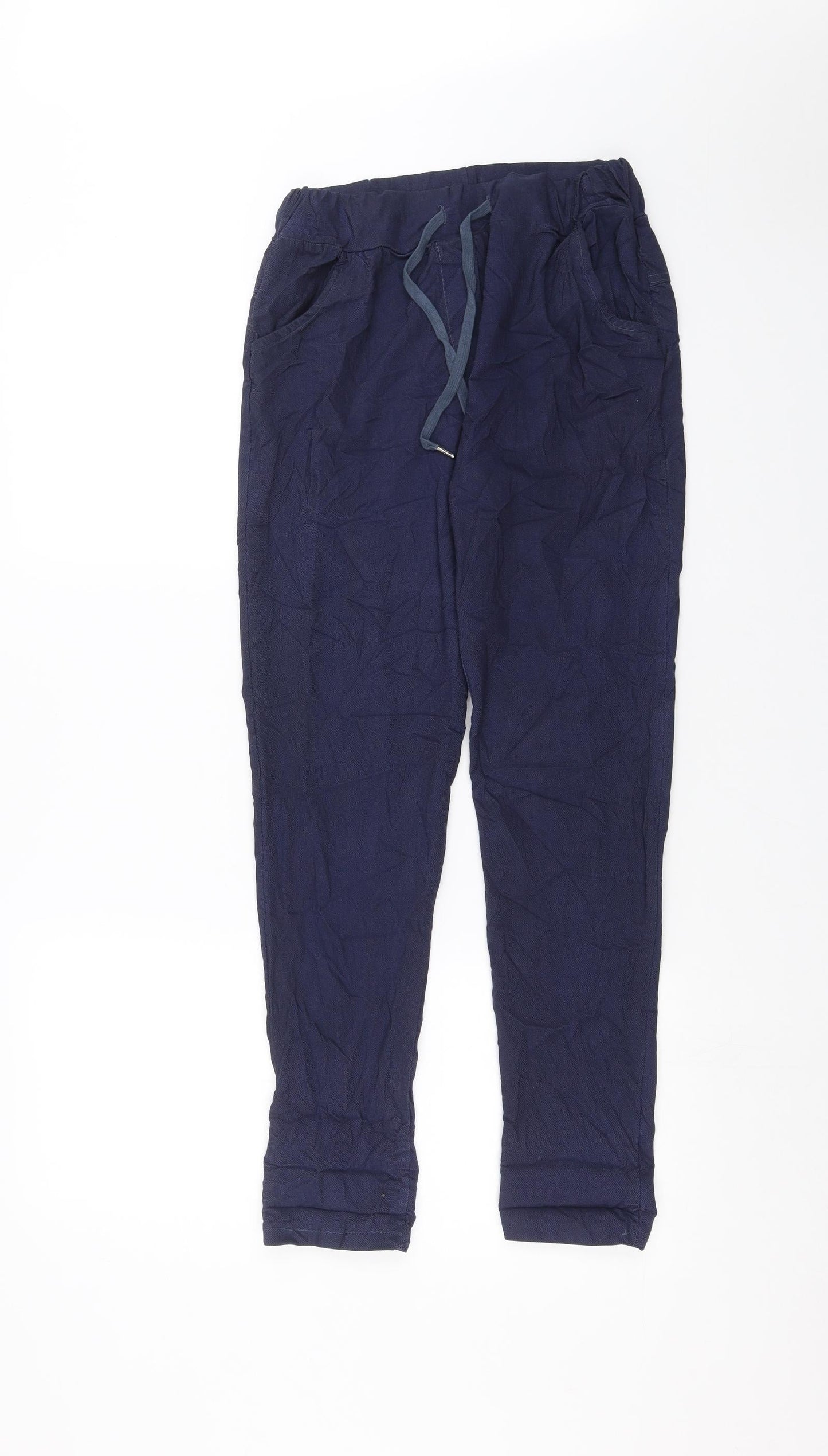 Preworn Womens Blue   Trousers  Size 10 L27 in