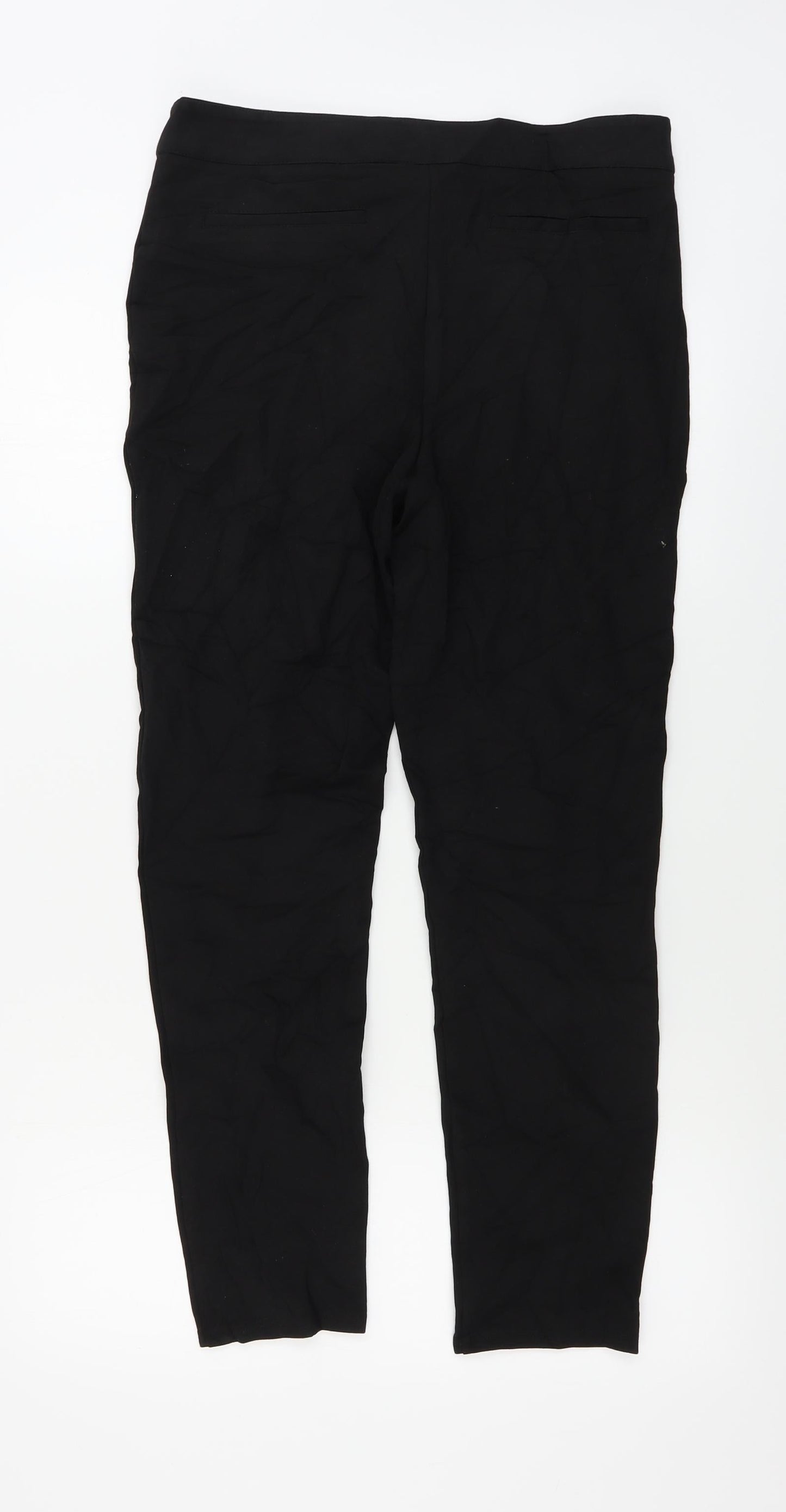Papaya  Womens Black   Trousers  Size 12 L25 in