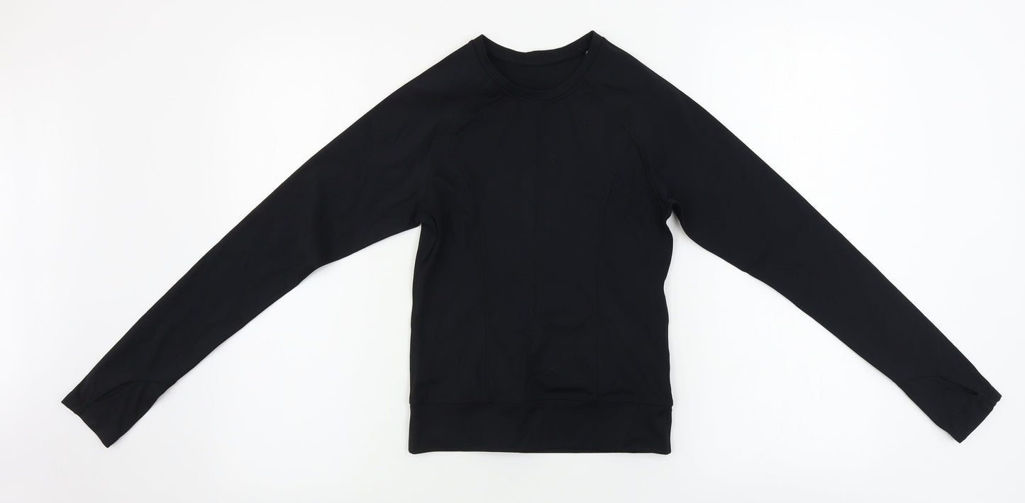 Preworn  Womens Black   Basic T-Shirt Size S