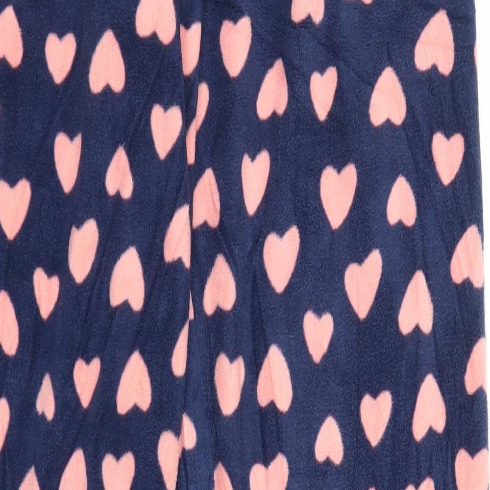 Primark Womens Blue Solid  Chemise Pyjama Pants Size 8