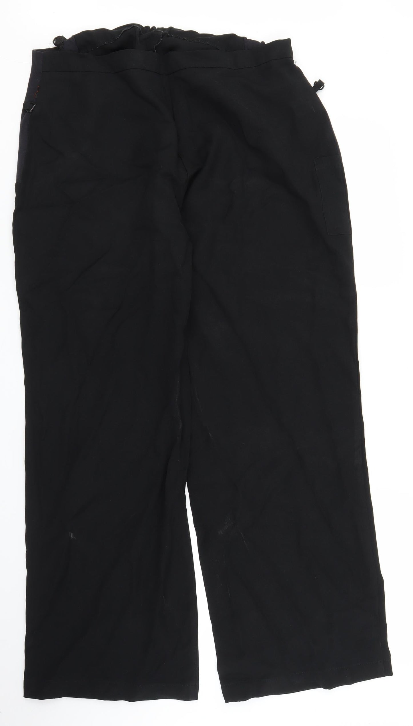 Preworn Womens Black   Trousers  Size 16 L28 in