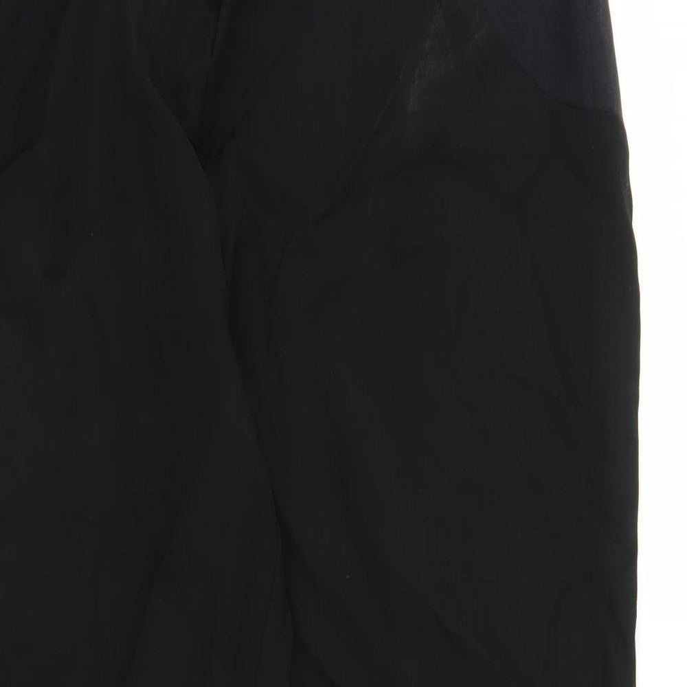 Preworn Womens Black   Trousers  Size 16 L28 in