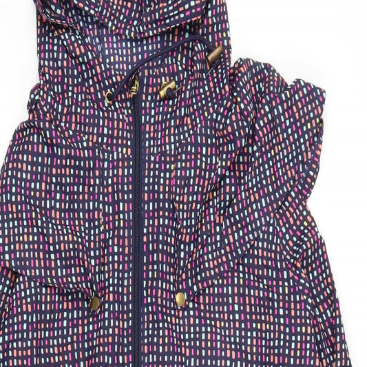 Primark Womens Purple   Parka Coat Size M