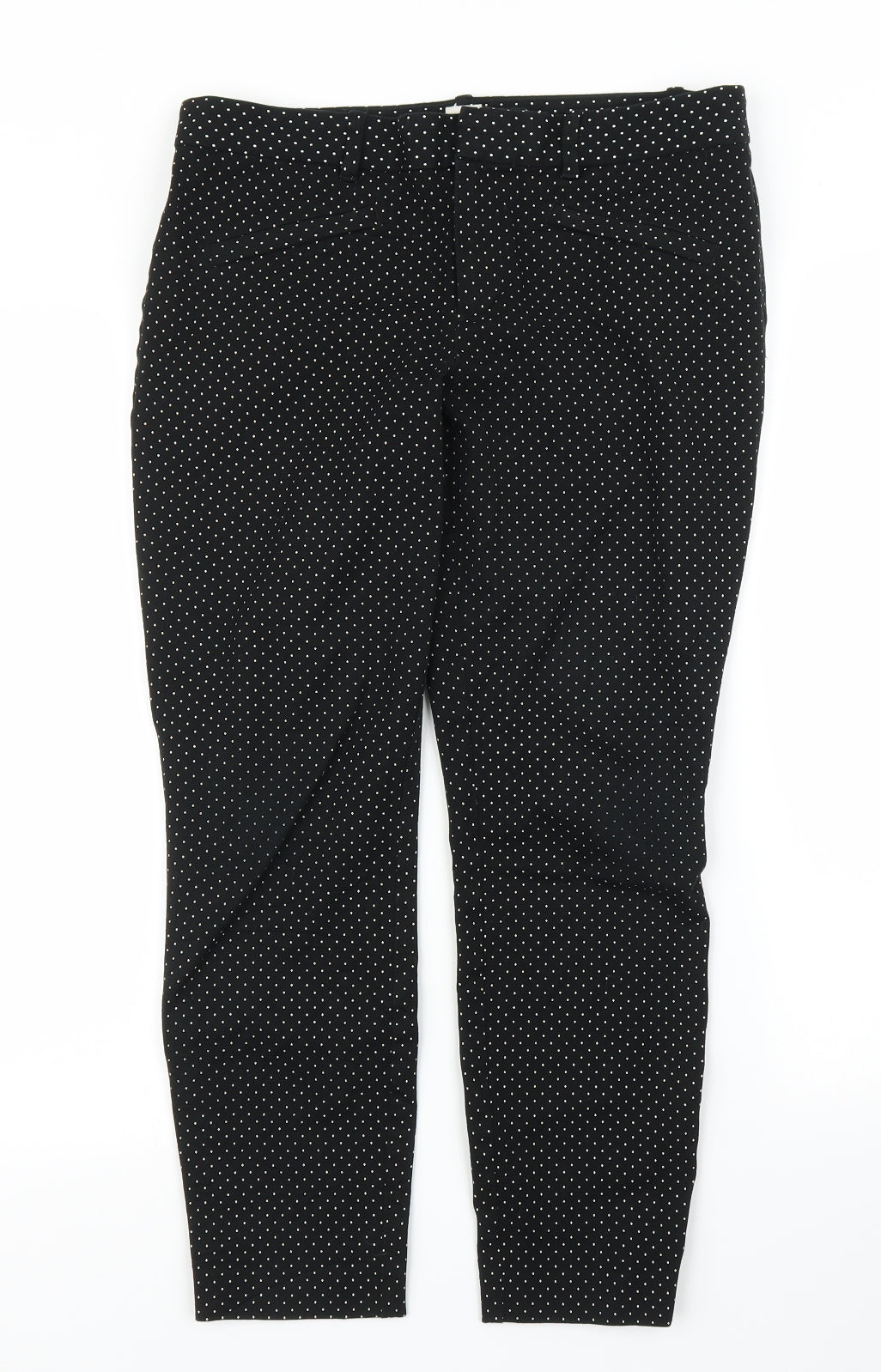 Gap Womens Black   Pedal Pusher Trousers Size 8 L24 in