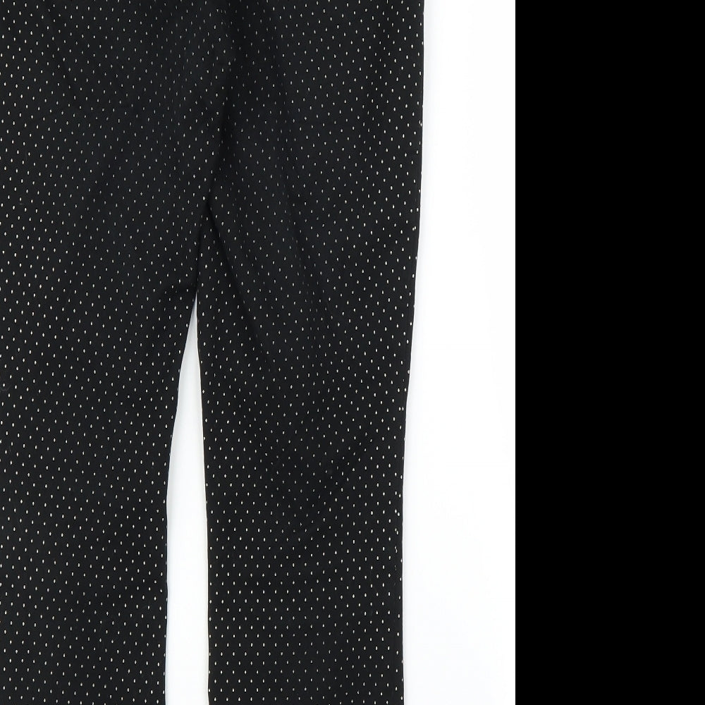 Gap Womens Black   Pedal Pusher Trousers Size 8 L24 in