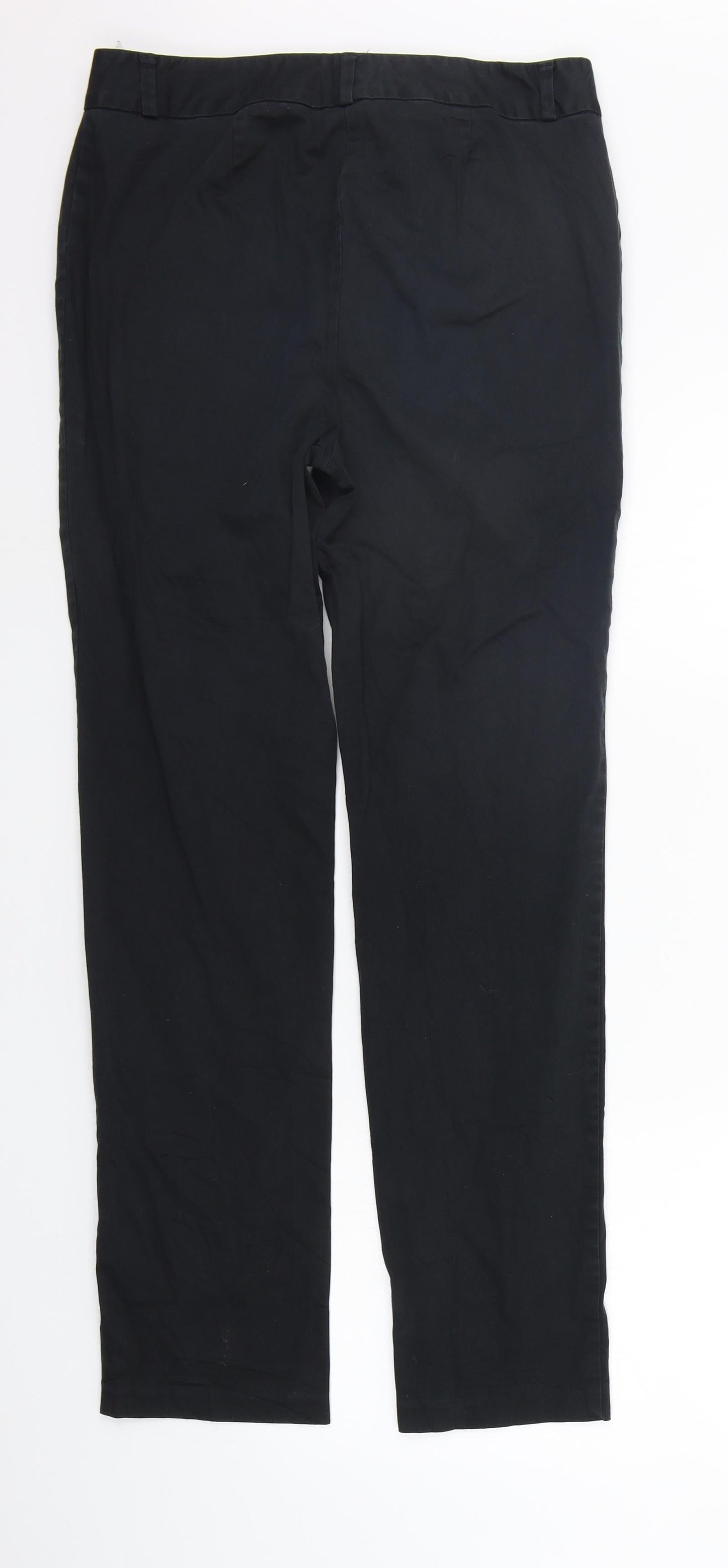 Marks and Spencer Womens Black   Sweatpants Trousers Size 10 L28 in