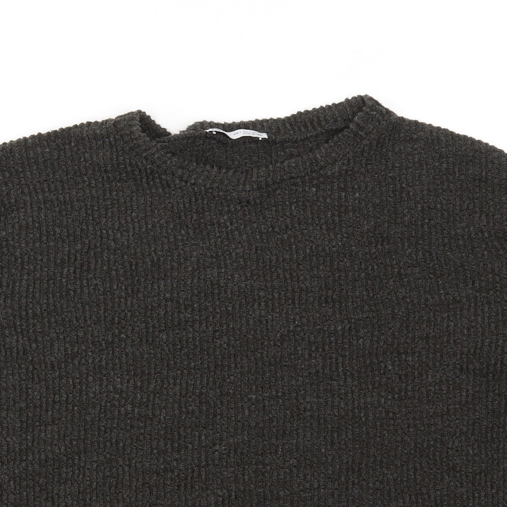 Zara Womens Green   Pullover Jumper Size S