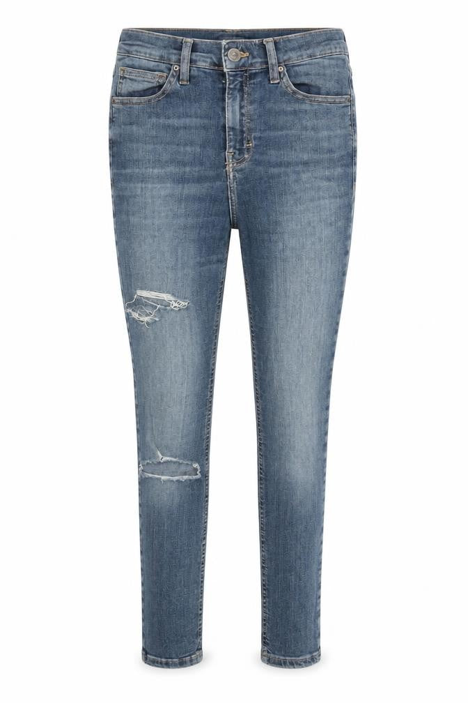 Topshop Womens Blue   Skinny Jeans Size 28 in L30 in