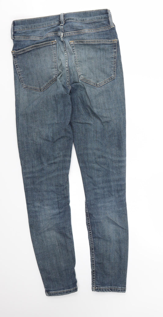 Topshop Womens Blue   Skinny Jeans Size 28 in L30 in
