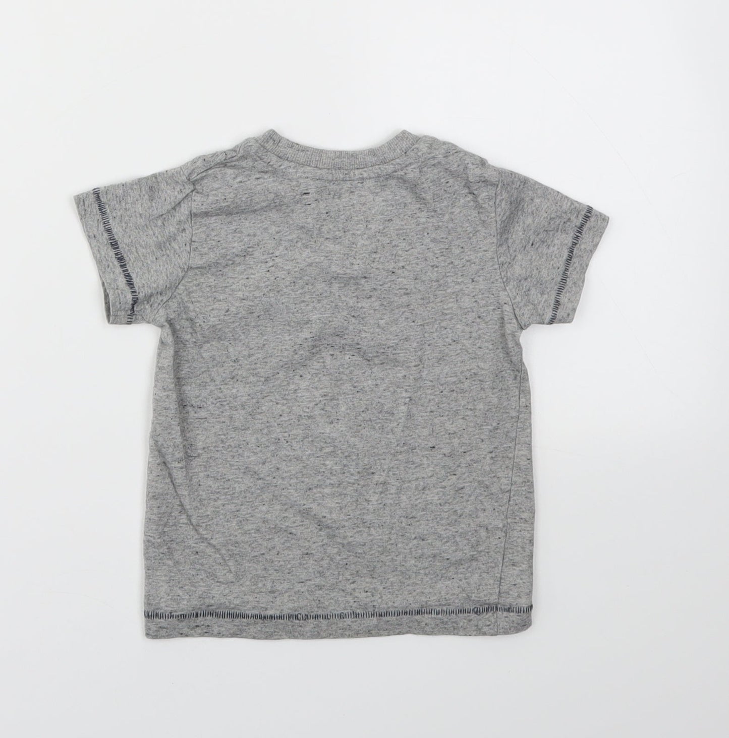 Matalan Boys Grey   Basic T-Shirt Size 12-18 Months