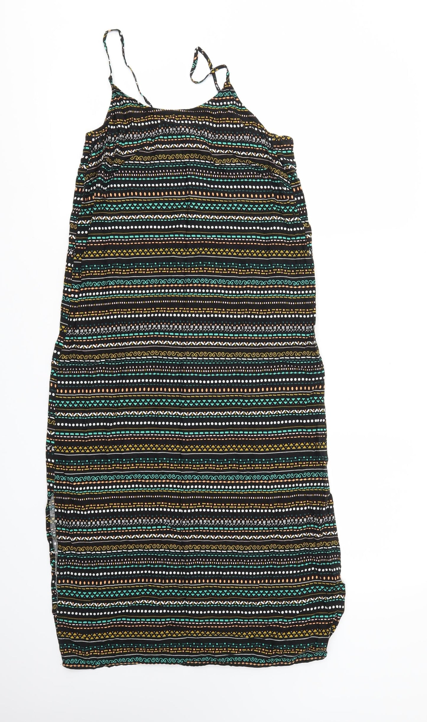 H&M Womens Multicoloured   Fit & Flare  Size 4