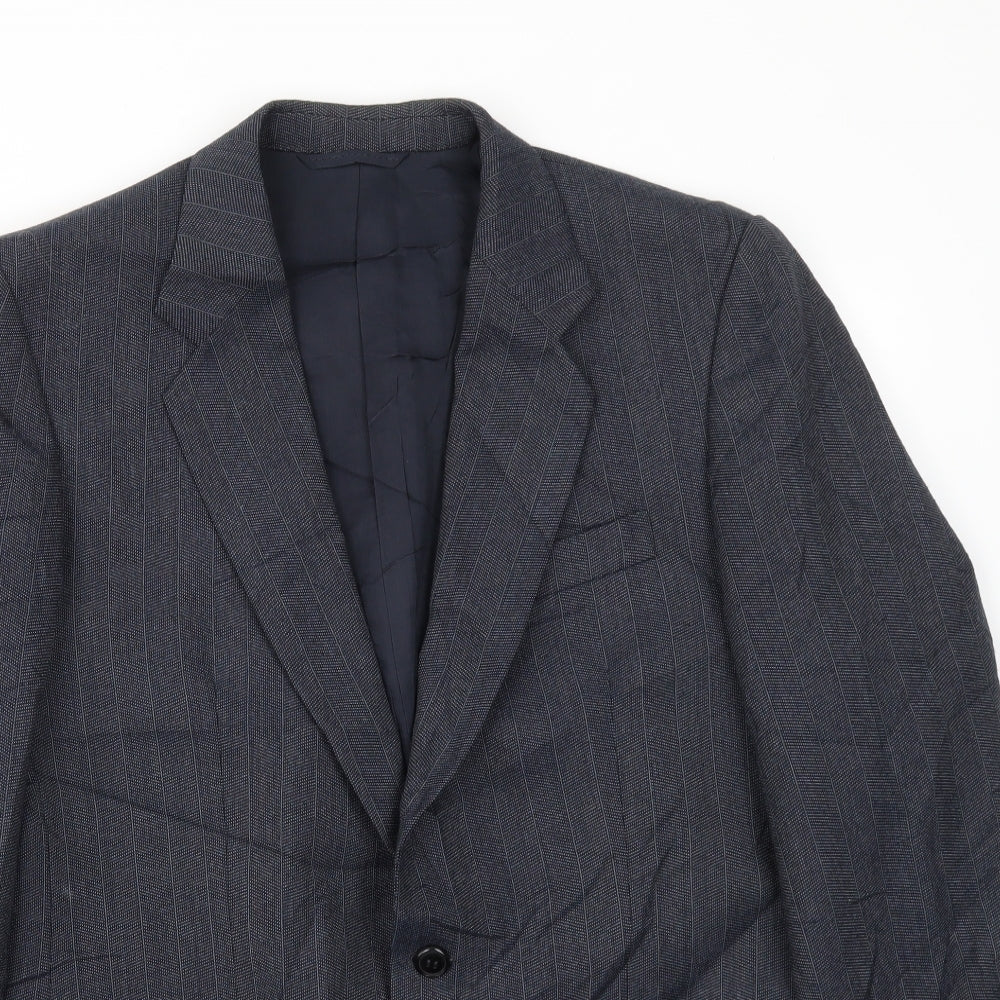 Preworn Mens Blue   Jacket Blazer Size 40