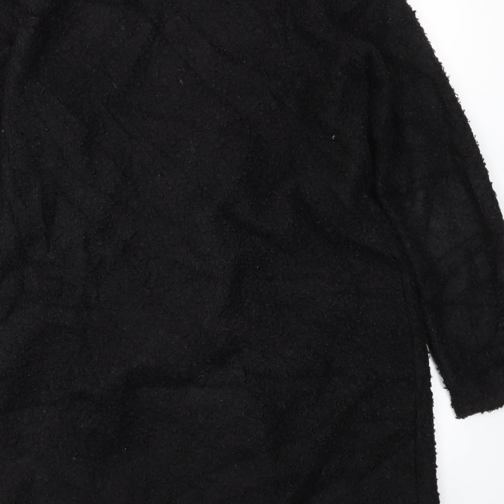 TU Womens Black   Jacket Coat Size 8