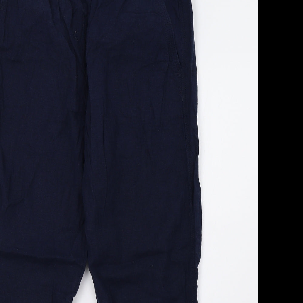 Preworn Womens Blue   Trousers  Size 14 L28 in
