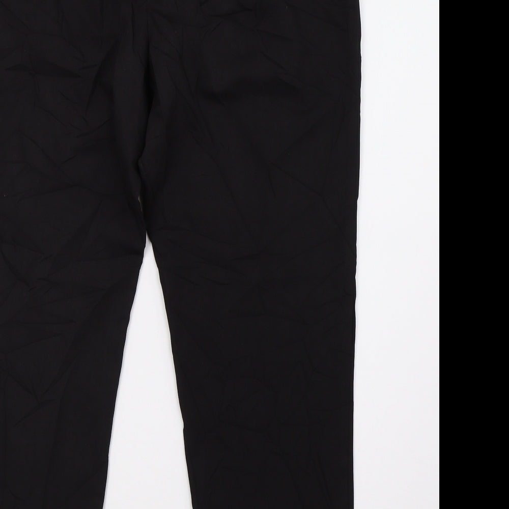 Dorothy Perkins Womens Black   Trousers  Size 14 L28 in