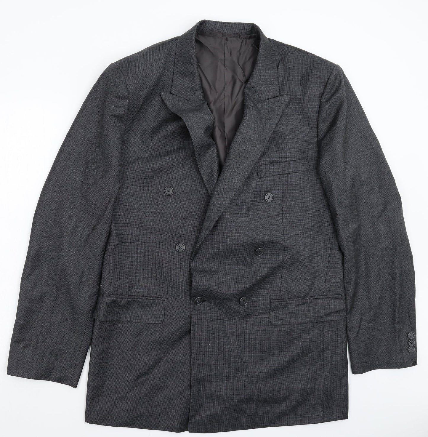 Ash Samtani Mens Grey   Jacket Suit Jacket Size 42
