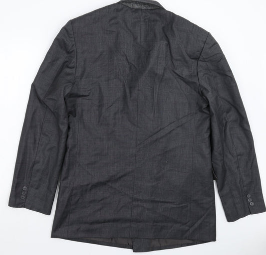 Ash Samtani Mens Grey   Jacket Suit Jacket Size 42
