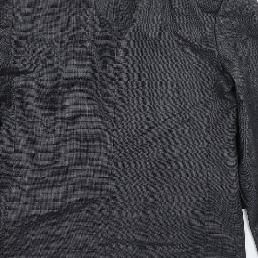 Ash Samtani Mens Grey   Jacket Suit Jacket Size 42