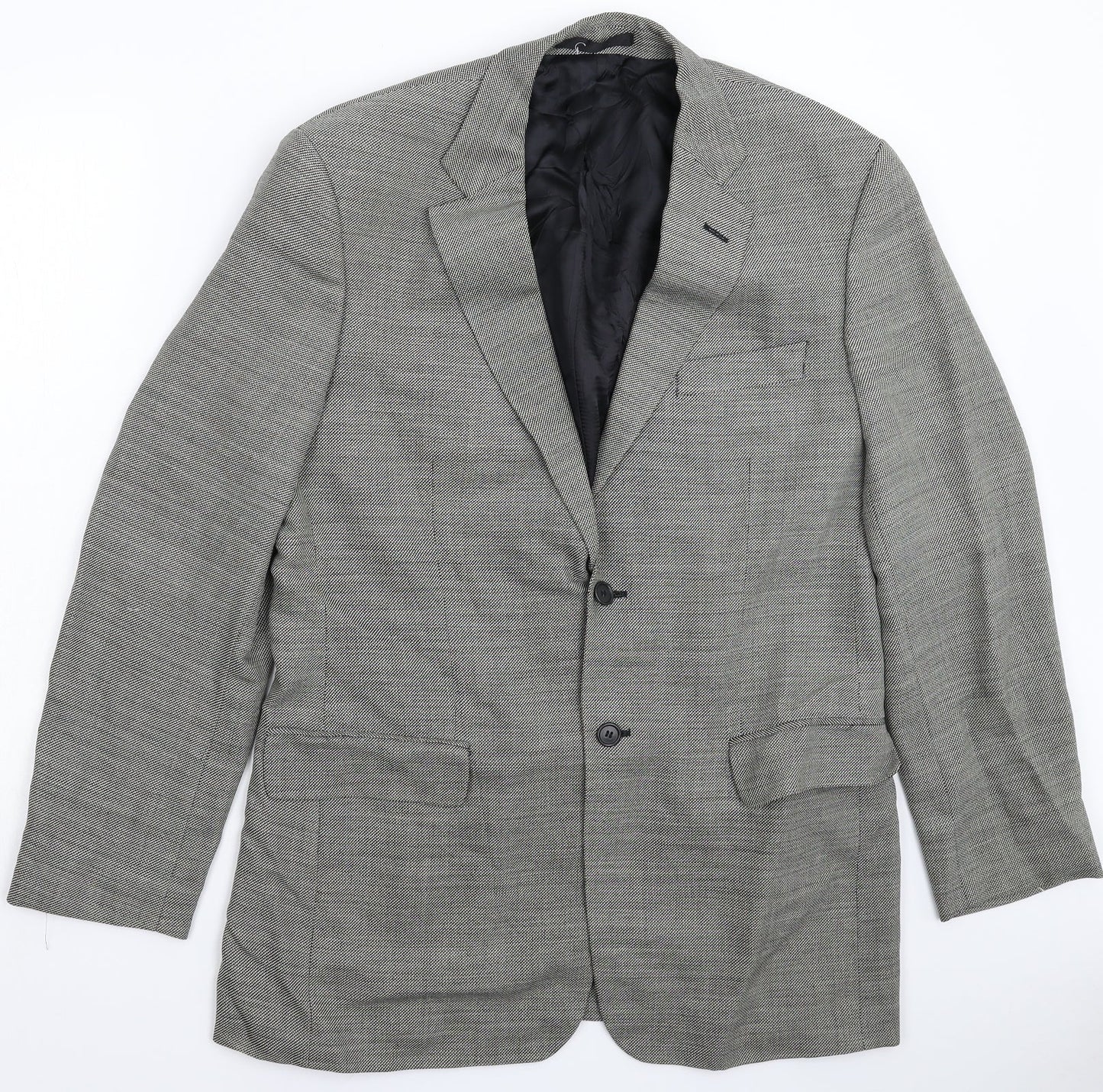 Marks and Spencer Mens Grey   Jacket Suit Jacket Size 40