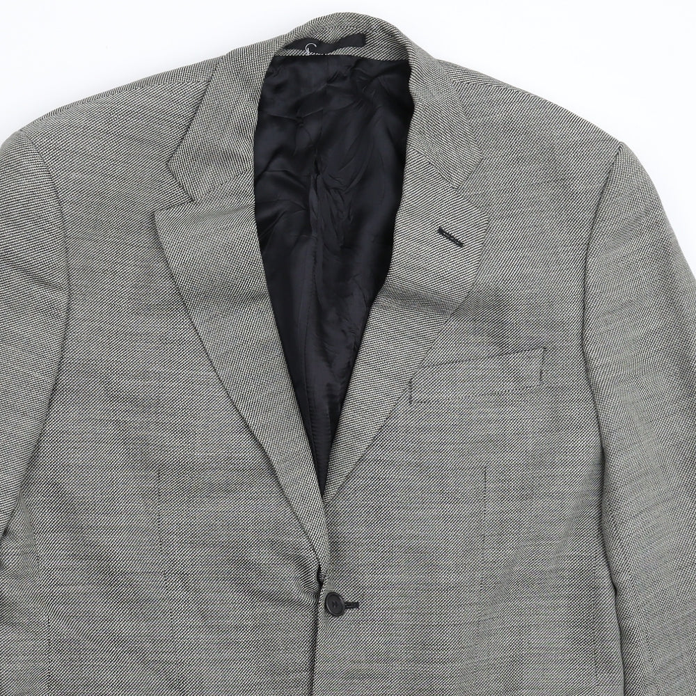 Marks and Spencer Mens Grey   Jacket Suit Jacket Size 40