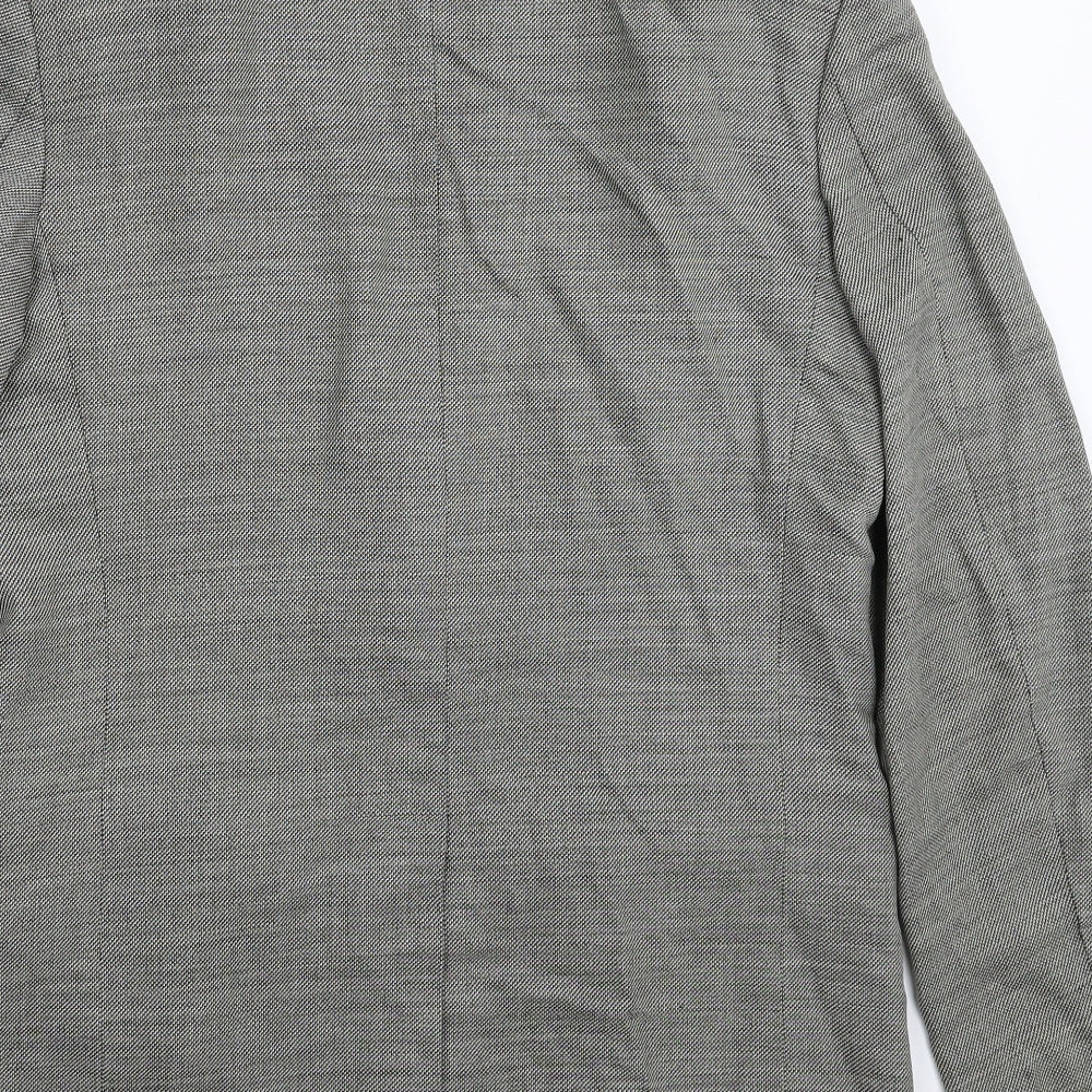 Marks and Spencer Mens Grey   Jacket Suit Jacket Size 40