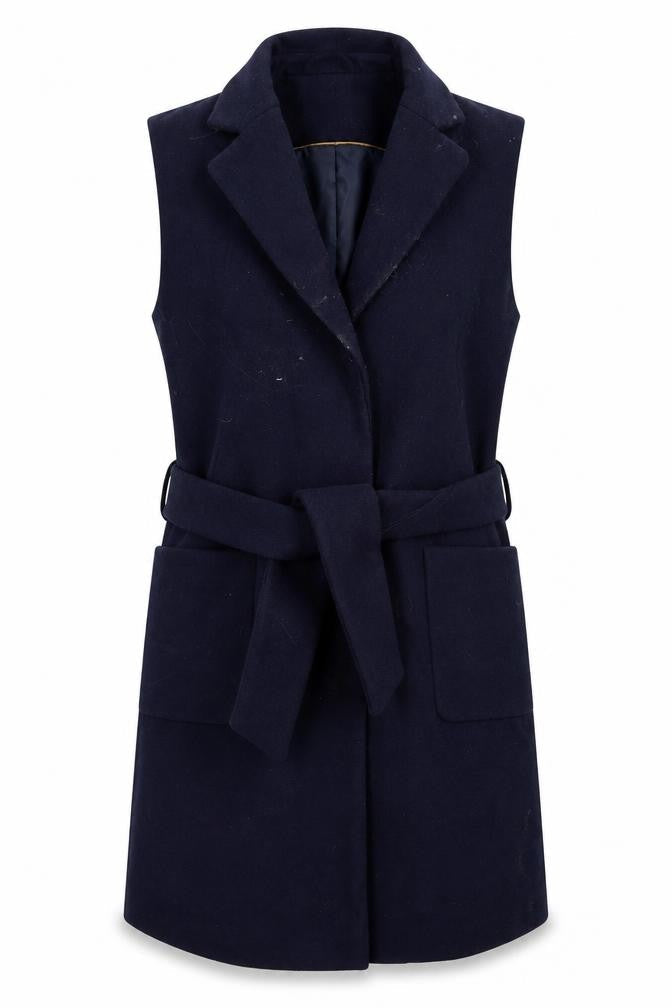 Topshop Womens Blue   Pea Coat Coat Size 10