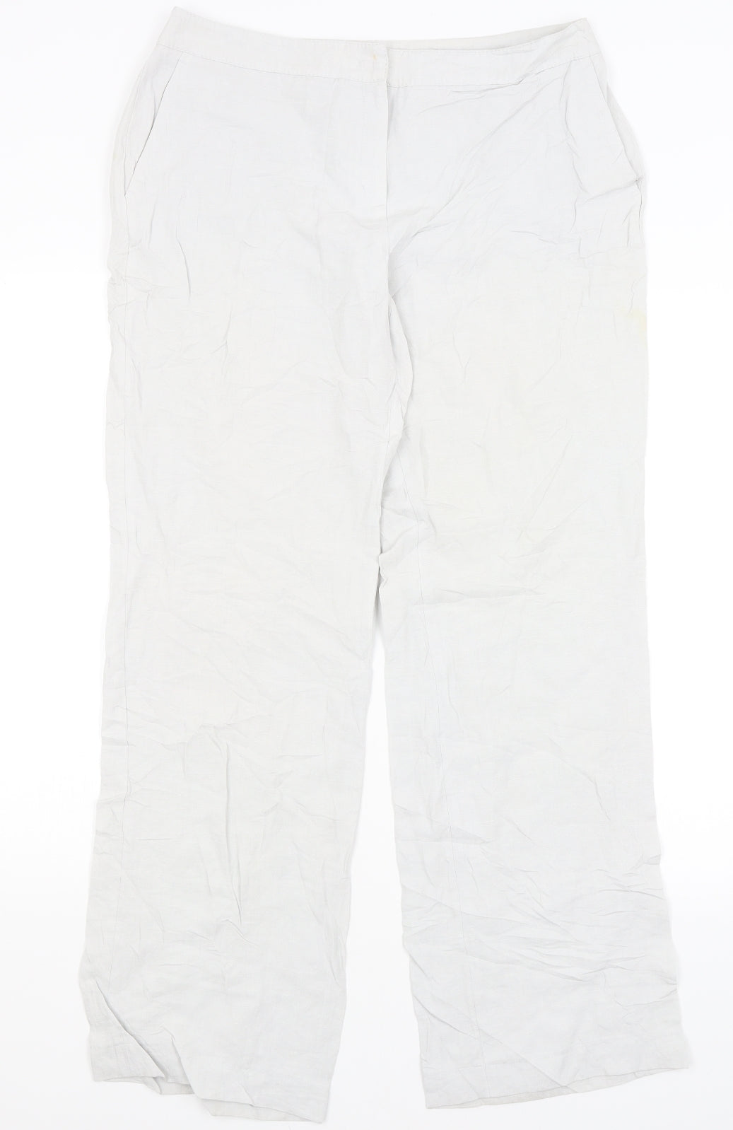 Solar Womens Grey   Trousers  Size 14 L31 in