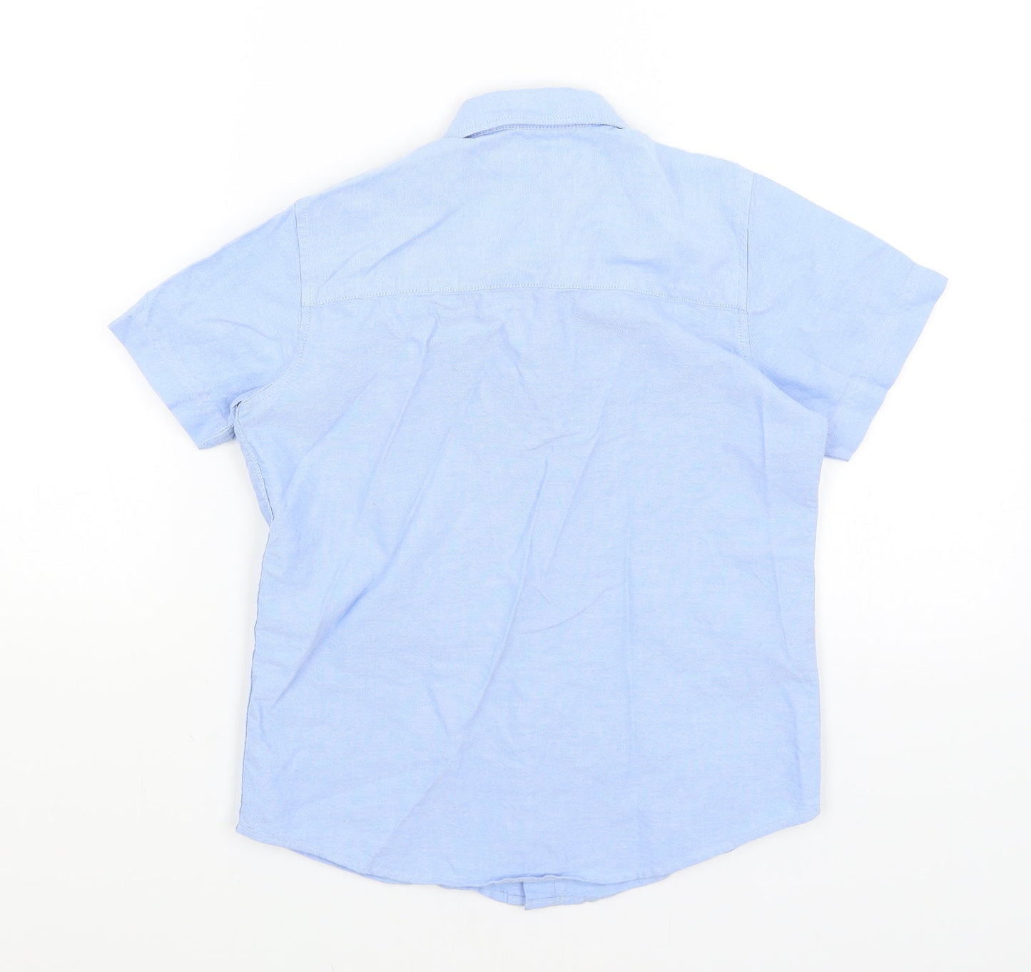 Matalan Boys Blue   Basic Button-Up Size 9 Years