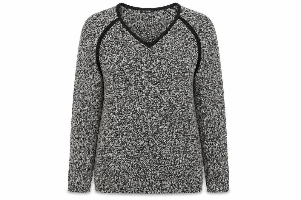 Front view of Autograph women’s black jumper, size UK 12