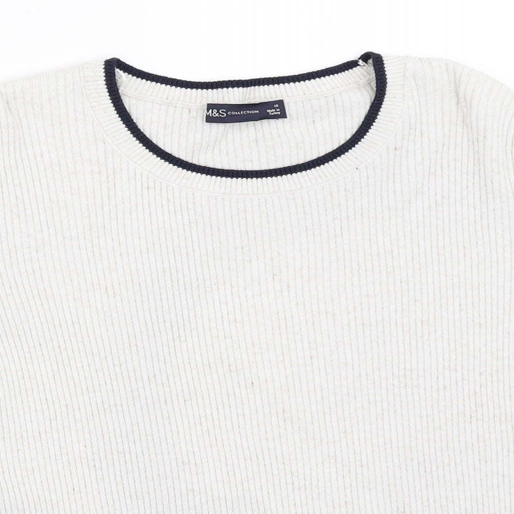 Marks and Spencer Womens Grey   Pullover Jumper Size 16