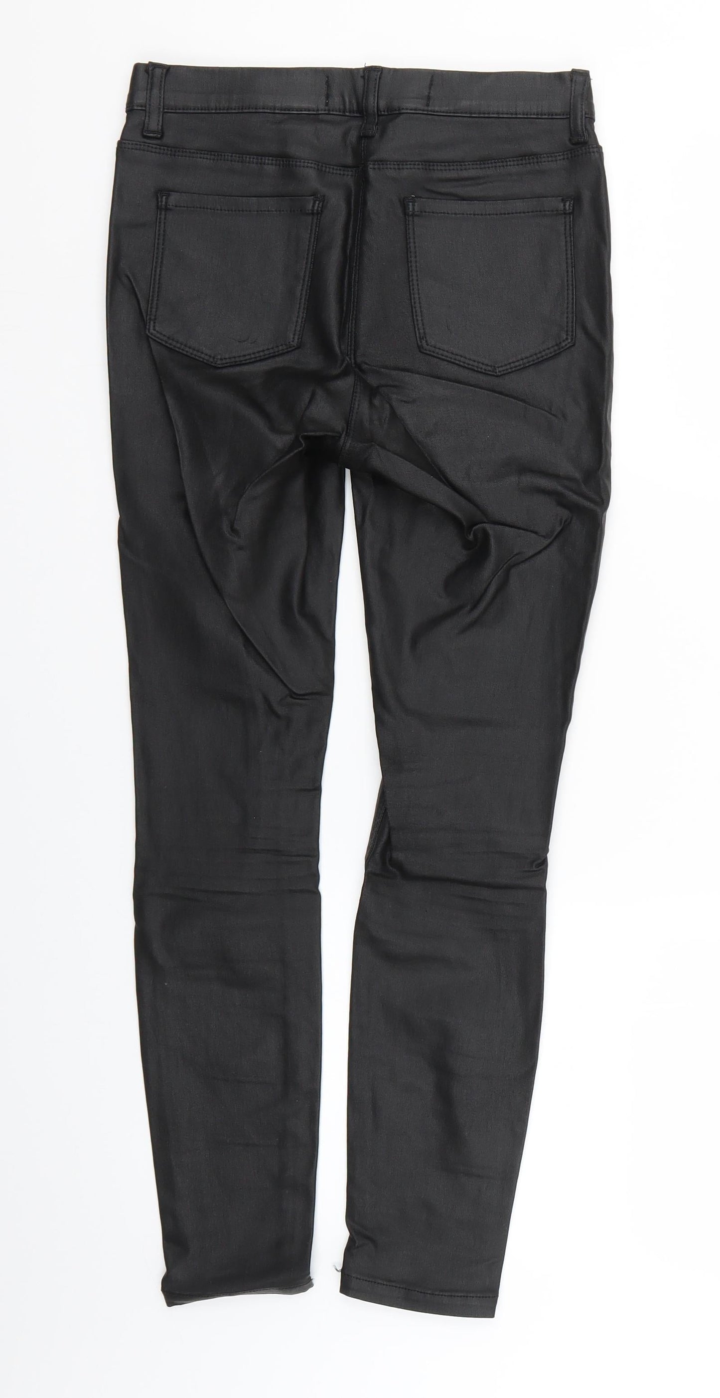 NEXT Womens Black   Jegging Trousers Size 8 L24 in