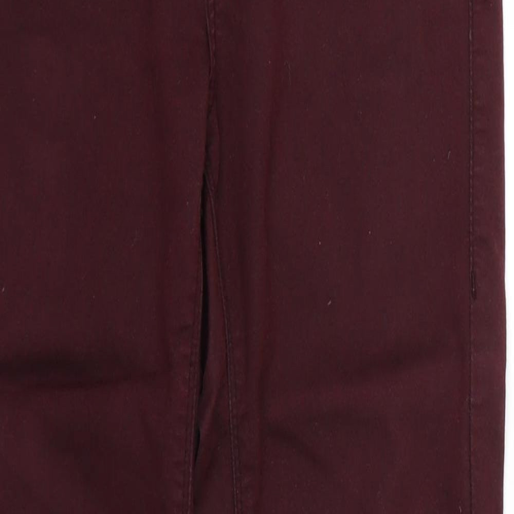 Topshop Mens Purple   Skinny Jeans Size 26 L26 in