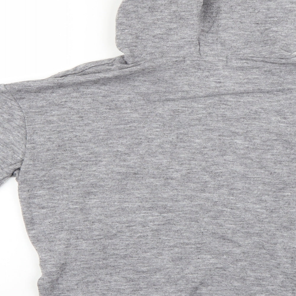 Primark Womens Grey   Pullover Hoodie Size 4