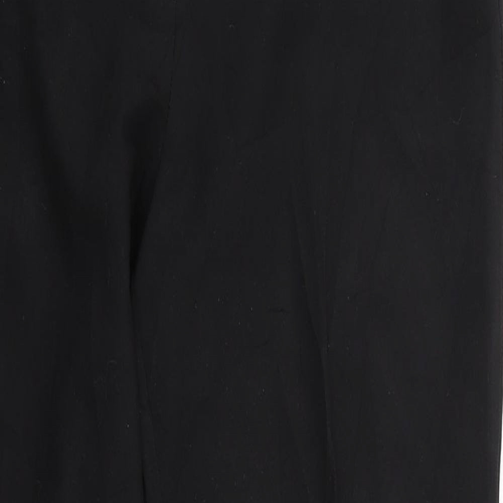 F&F Womens Black   Chino Trousers Size 12 L30 in