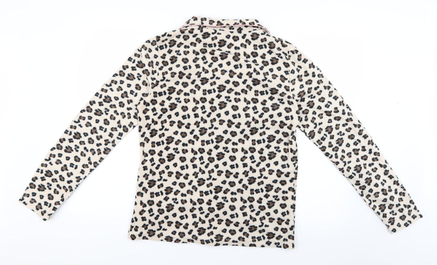 Primark Womens Brown Animal Print  Top Pyjama Top Size 8